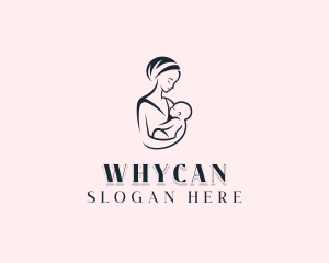 Parenting - Mom Postnatal Childcare logo design
