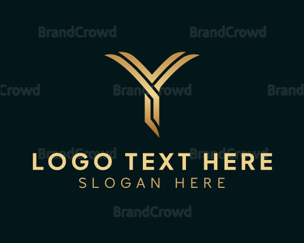 Advertising Startup Letter Y Logo
