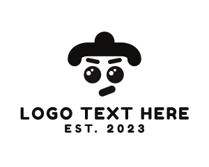 Face - Angry Sumo Face logo design