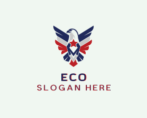 Star Eagle Bird Logo