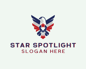 Patriot Eagle Bird logo design