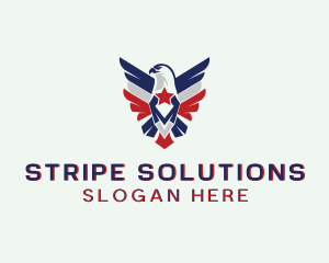 Patriot Eagle Bird logo design