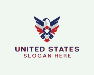 Patriot Eagle Bird logo design