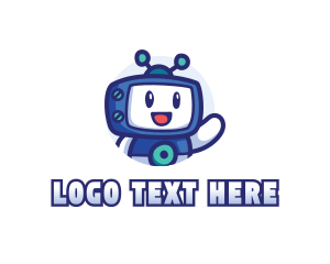 Television - Television  Alien Kid logo design
