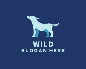 Blue - Blue Pet Dog logo design