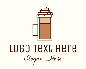 Coffee Frappe Pitcher Logo