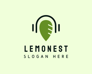 Microphone Headphones Podcast  Logo