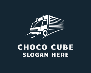 Road - Delivery Truck Mover logo design
