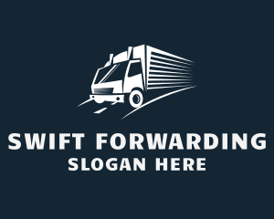 Delivery Truck Mover logo design