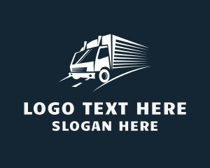 Delivery Truck Mover Logo