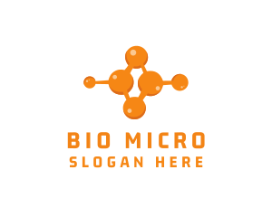 Microbiology - Chemistry Molecule Laboratory logo design