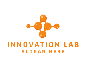 Laboratory - Chemistry Molecule Laboratory logo design