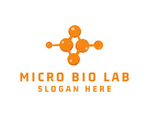 Chemistry Molecule Laboratory logo design