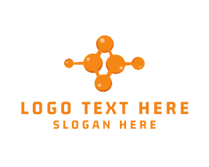 Biology - Chemistry Molecule Laboratory logo design