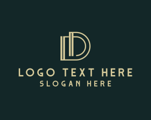 Studio - Modern Generic Company Letter D logo design