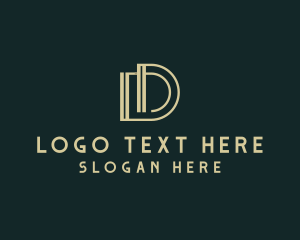 Modern Generic Company Letter D Logo