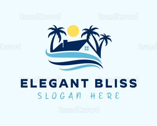 Tropical Beach House Logo