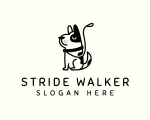 Walker - Dog Leash Pet logo design