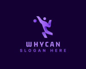 Person - Athlete Volleyball Sports logo design
