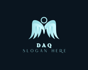 Halo Angel Wings Logo
