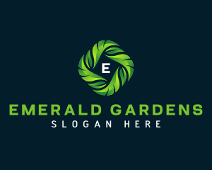 Leaf Agriculture Garden logo design