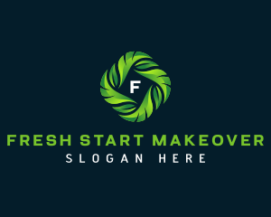 Leaf Agriculture Garden logo design