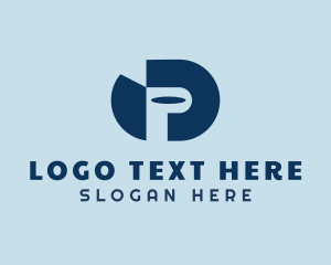 Letter Pd - Casual Modern Business logo design