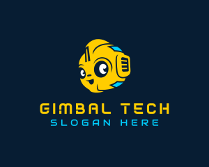 Cyber Tech Robot logo design