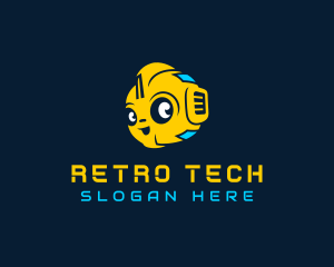 Cyber Tech Robot logo design