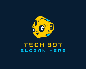 Cyber Tech Robot logo design