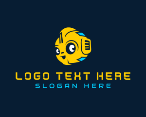 Alien - Cyber Tech Robot logo design