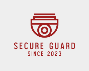 Security - Red Security Camera logo design