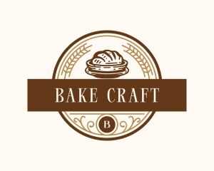 Bakery Food Bread logo design