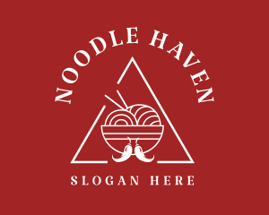 Noodle - Spicy Ramen Noodles logo design