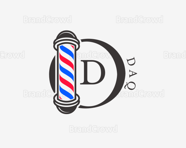 Barber Styling Salon Logo