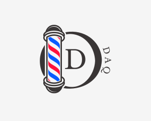 Barber Styling Salon Logo