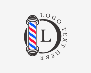 Hair Product - Barber Styling Salon logo design