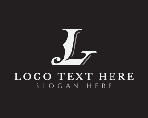 Elegant Business Boutique Letter L logo design
