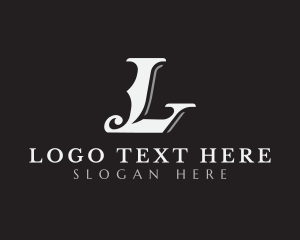 Letter L - Elegant Business Boutique Letter L logo design