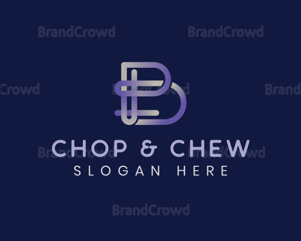 Startup Creative Agency Letter B Logo