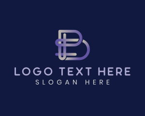 Firm - Startup Creative Agency Letter B logo design