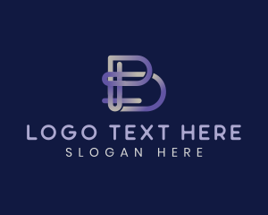 App - Startup Creative Agency Letter B logo design