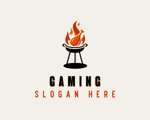 BBQ Flame Chicken Logo