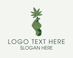 Green Hand Cannabis  Logo