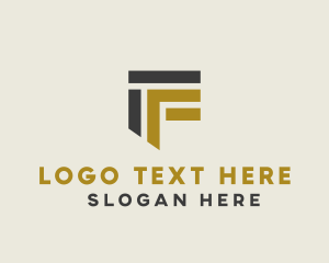 Financial - Investment Insurance Letter F logo design