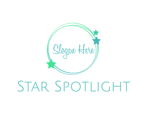 Star Mint Circle logo design