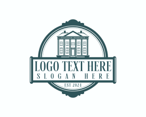 Vintage - Residential Property Realtor logo design