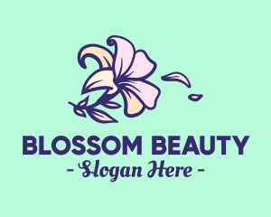 Blossom - Lily Flower Garden logo design