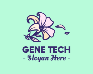 Lily Flower Garden logo design