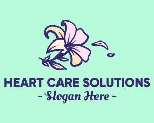 Lily Flower Garden logo design